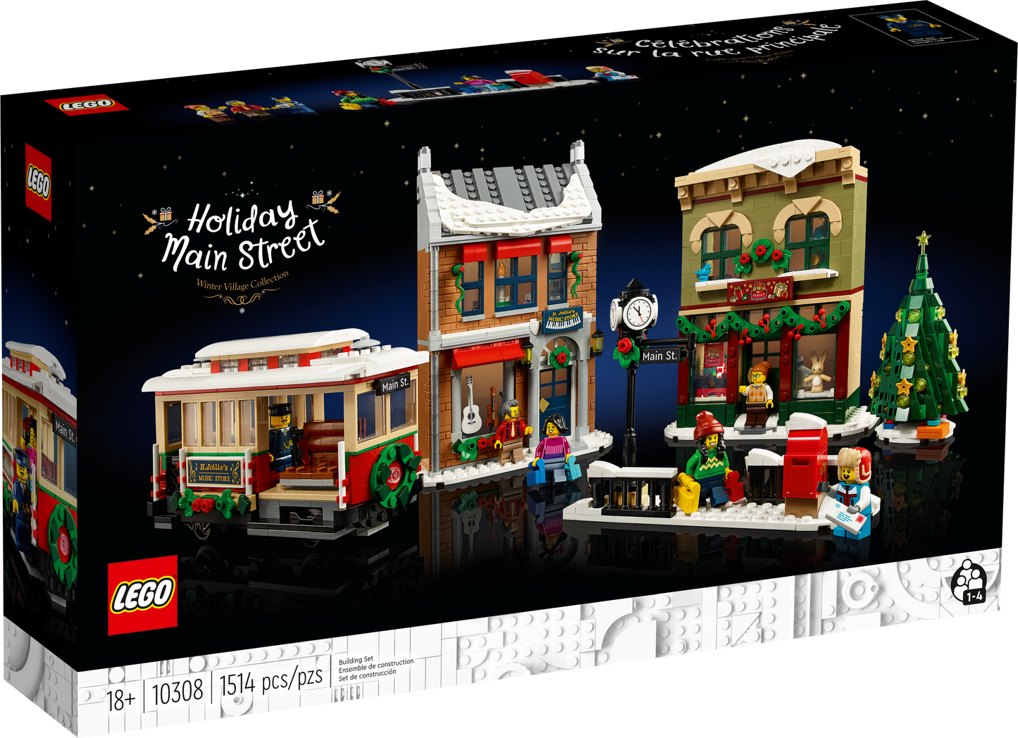 LEGO Icons - Holiday Series - Holiday Main Street Building Set (10308)