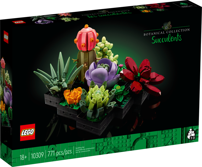 LEGO Icons - Botanical Collection - Succulents (10309) Building Set LOW STOCK