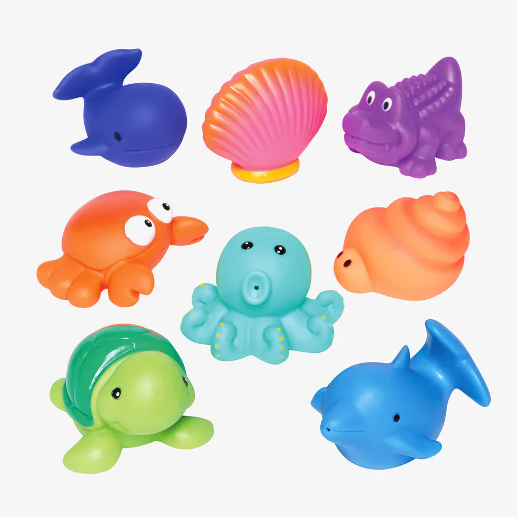 Elegant Baby Bath Squirts | Sea Party