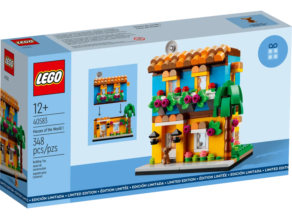 LEGO - Promotional Exclusive - Houses of the World 1 Limited Edition Building Toy (40583) LAST ONE!