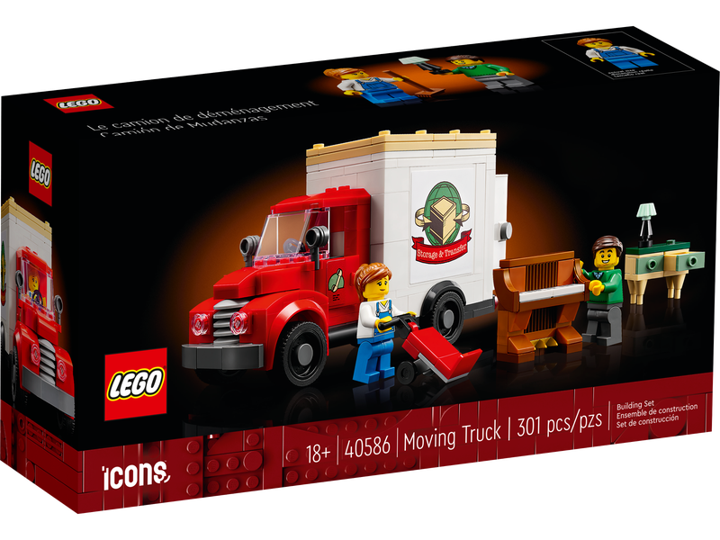 LEGO Icons - Moving Truck (40586) Exclusive Building Toy LOW STOCK