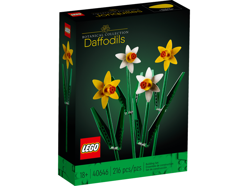 LEGO Icons - Botanical Collection - Daffodils Building Toy (40646) LOW STOCK