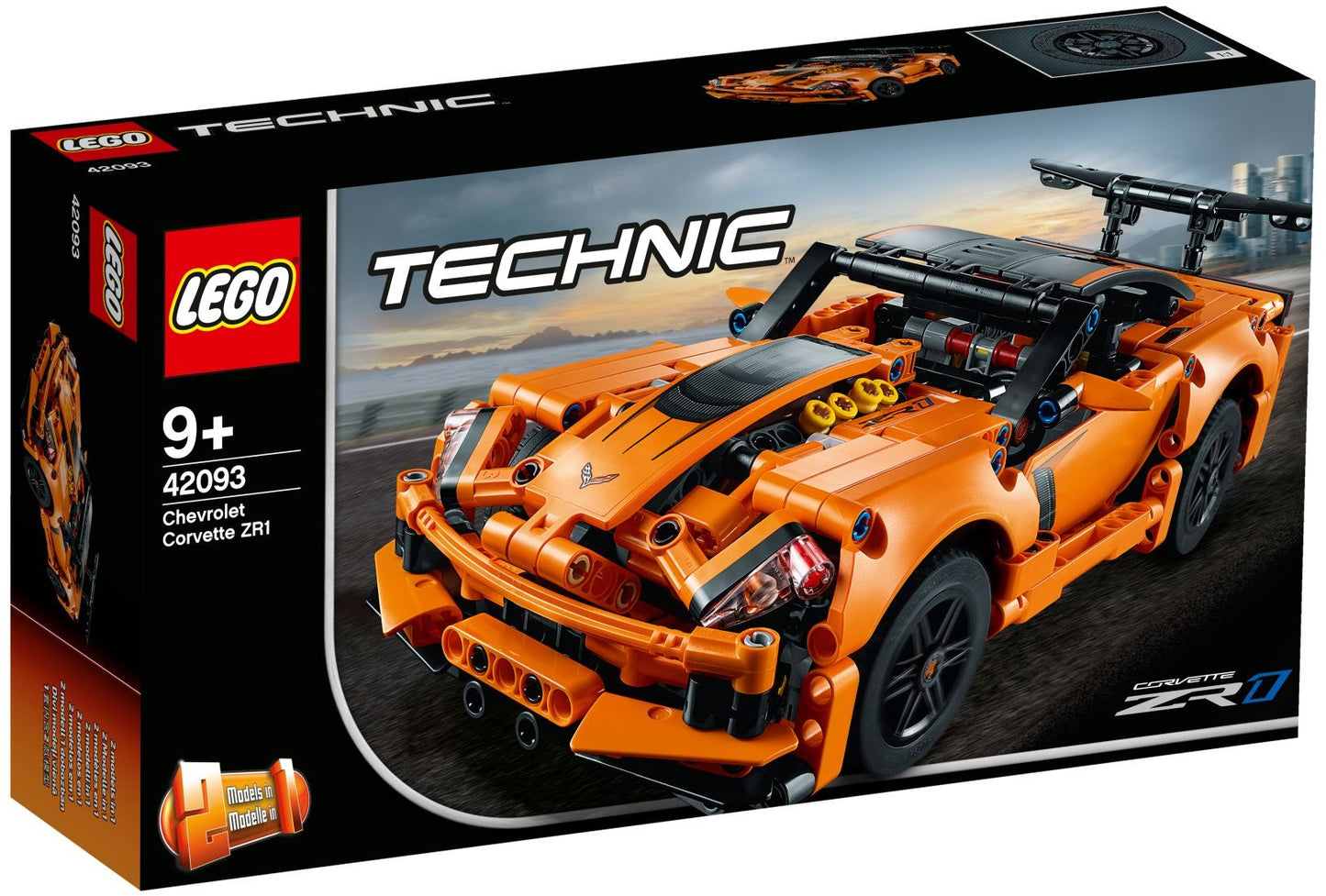 LEGO Technic - Chevrolet Corvette ZR1 (42093) 2-in-1 Retired Building Toy LOW STOCK