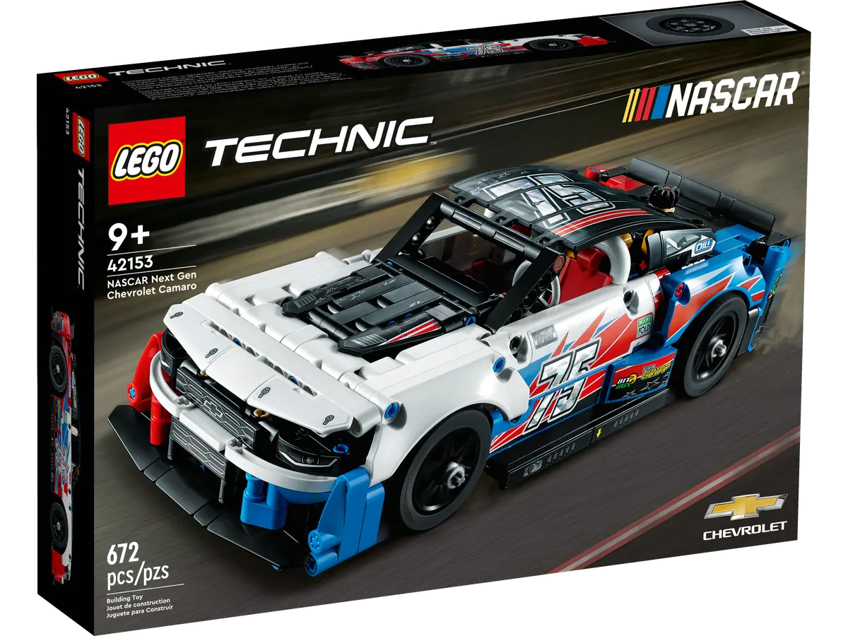 LEGO Technic - NASCAR Next Gen Chevrolet Camaro ZL1 Building Toy (42153)