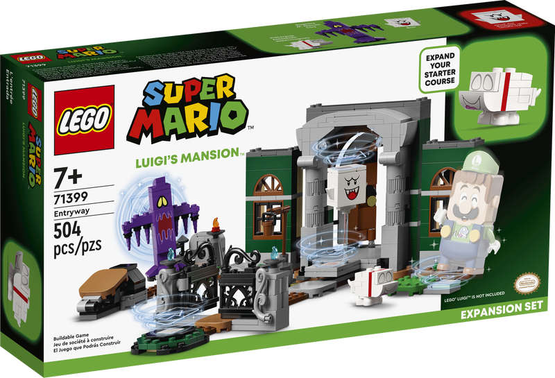 LEGO Super Mario Luigi\'s Mansion Entryway Expansion Set (71399) Buildable Game LAST ONE!