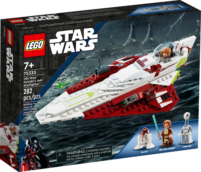 LEGO Star Wars - Obi-Wan Kenobi\'s Jedi Starfighter Building Toy (75333) LOW STOCK