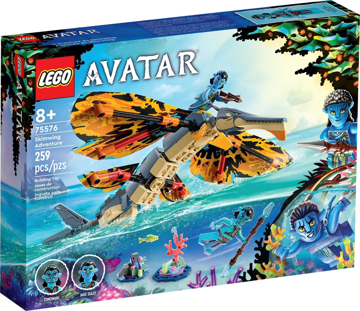 LEGO Avatar: The Way of Water - Skimwing Adventure Building Toy (75576) LOW STOCK