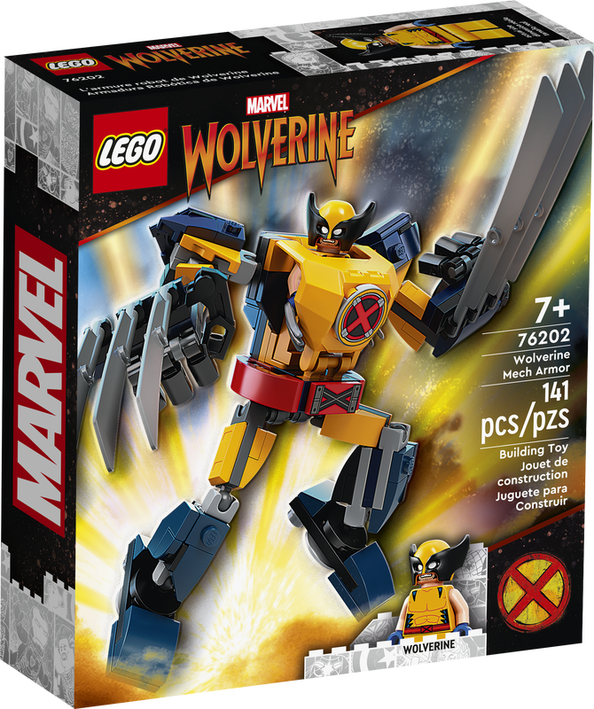 LEGO Marvel Avengers - Wolverine Mech Armor (76202) Building Toy LAST ONE!