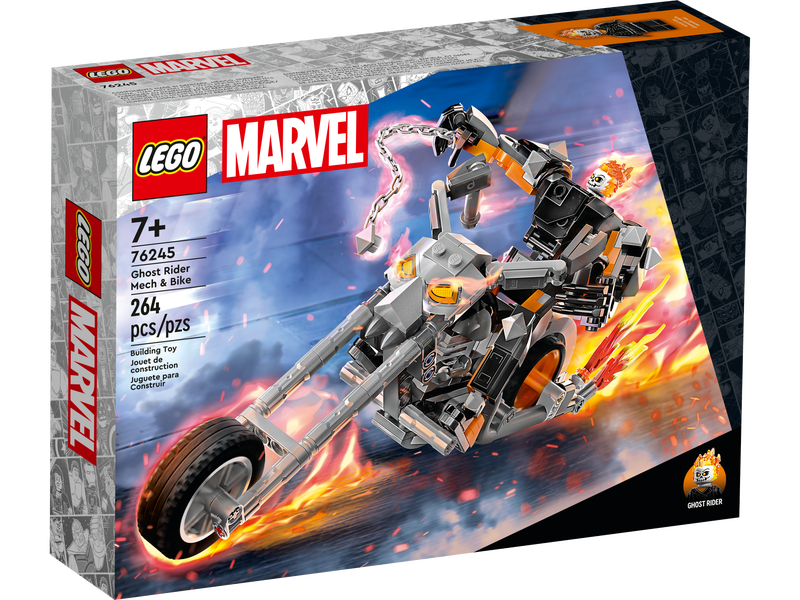 LEGO Marvel - Ghost Rider Mech & Bike (76245) Building Toy LOW STOCK