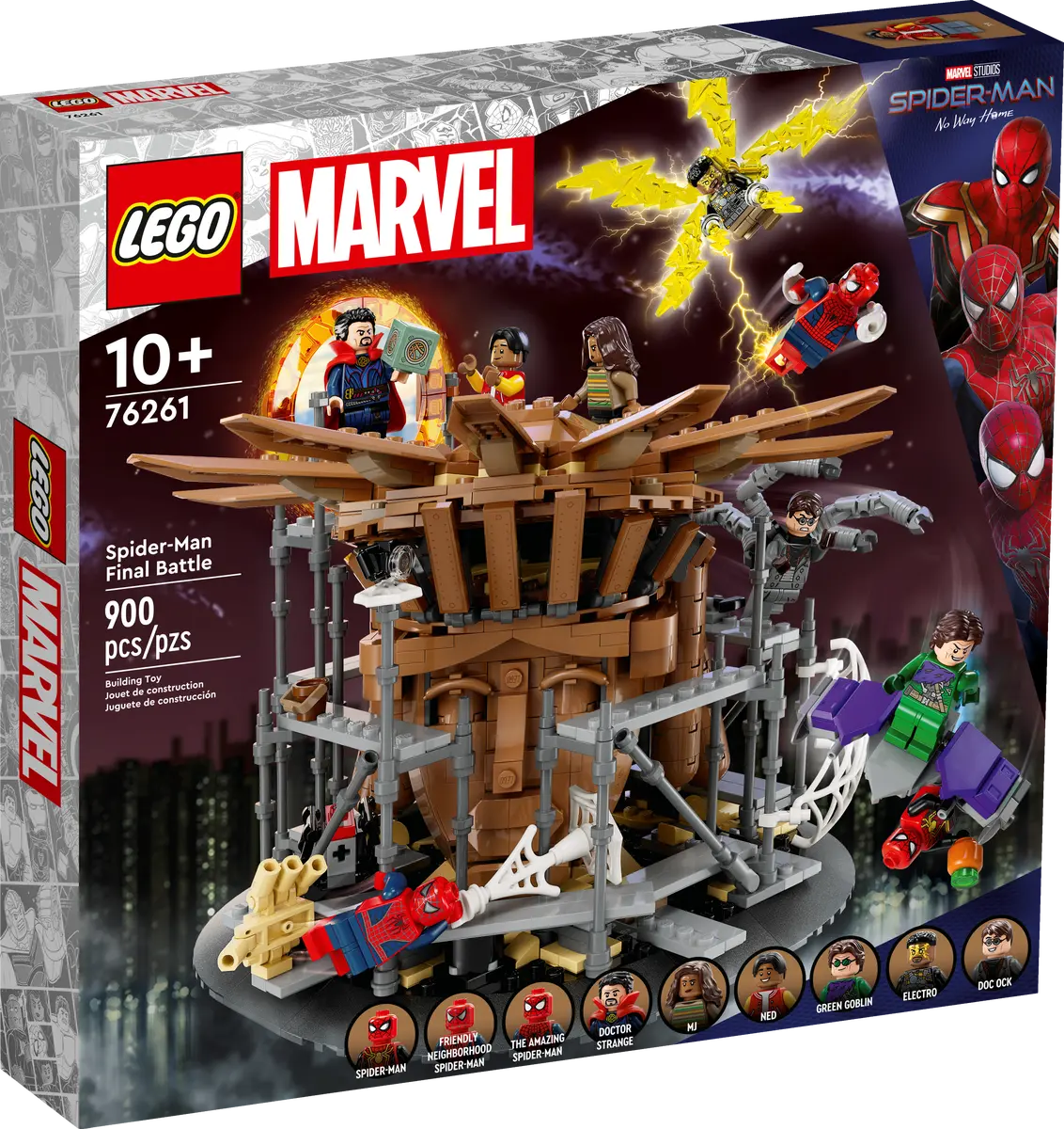 LEGO Marvel Studios - Spider-Man: No Way Home - Spider-Man Final Battle Building Toy (76261)