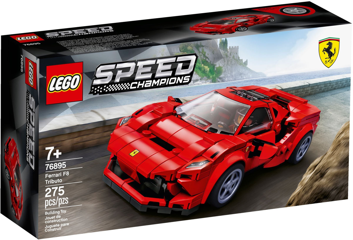 LEGO Speed Champions - Ferrari F8 Tributo (76895) RETIRED Building Toy LOW STOCK