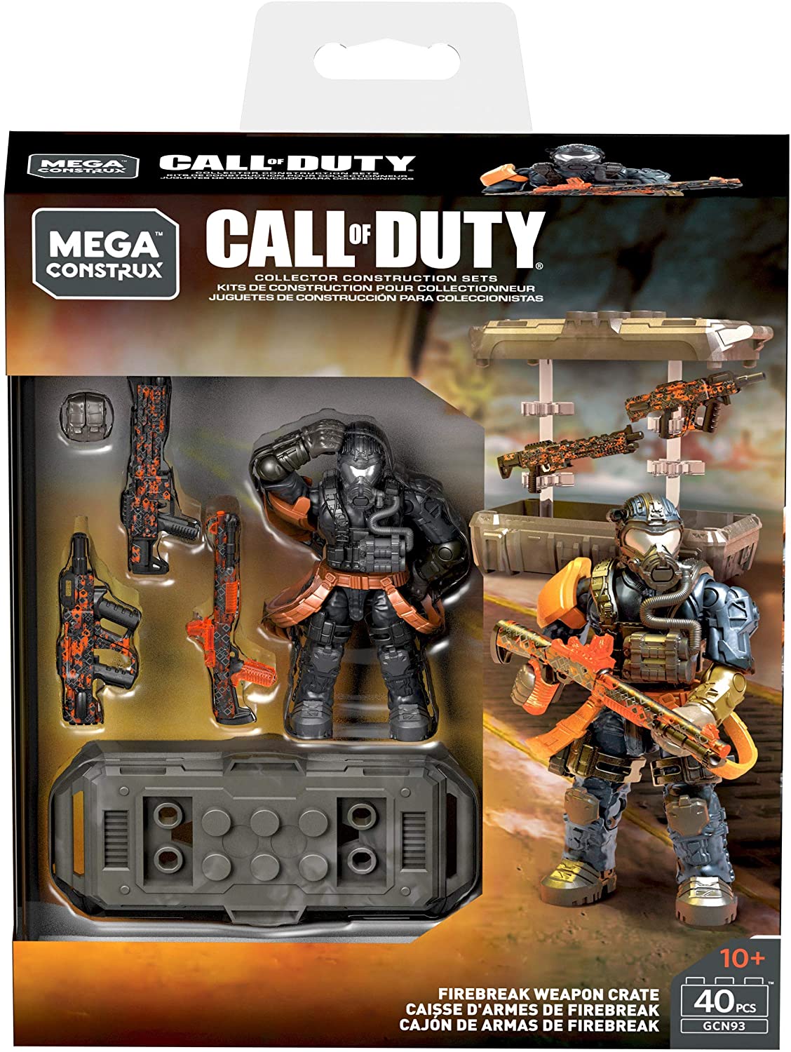 Mega Construx - Call of Duty - Firebreak Weapon Crate Collector Construction Set (GCN93) LAST ONE!