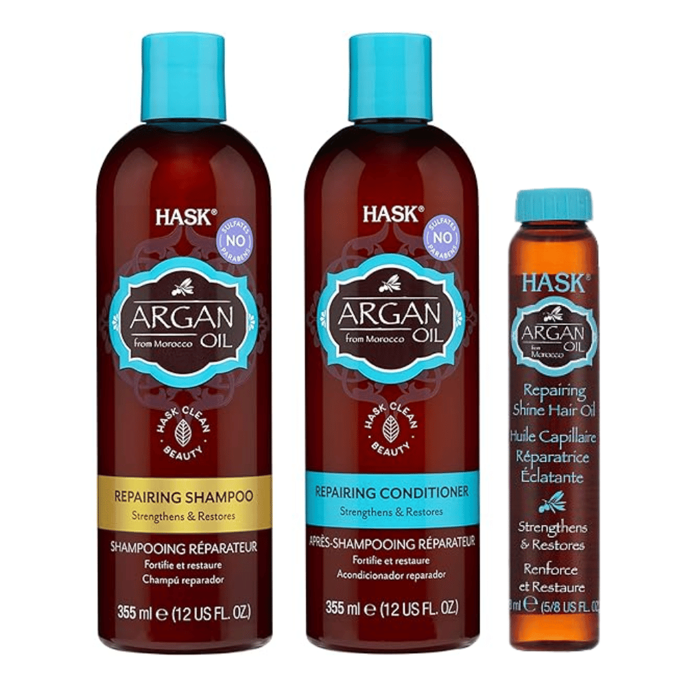 Hask Argan oil value Set
