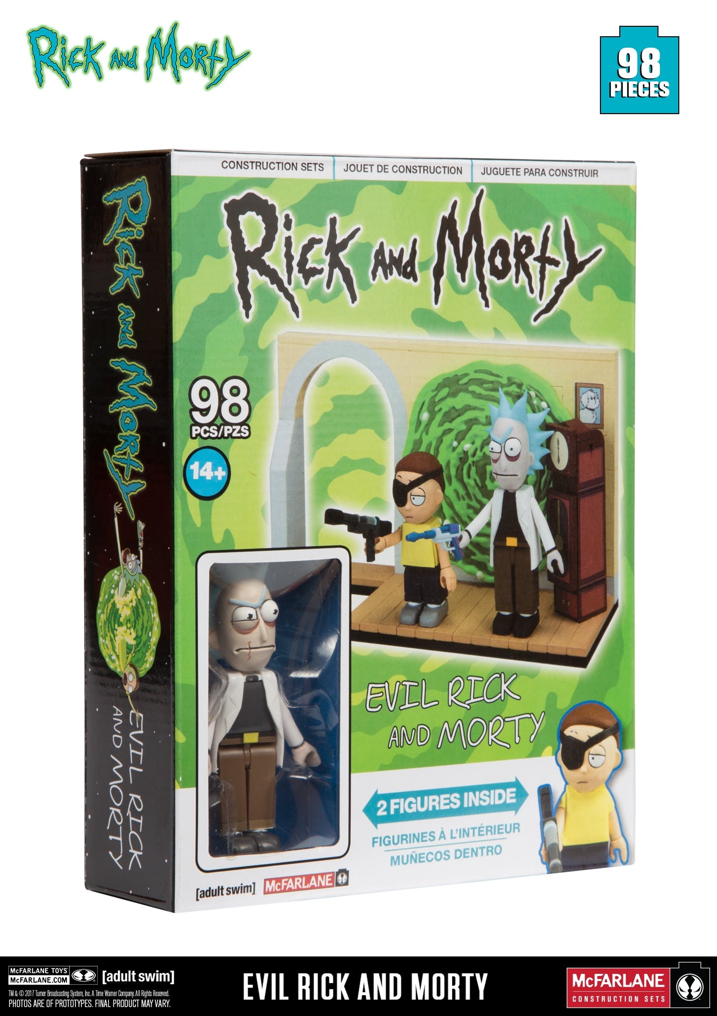 McFarlane Toys - Rick and Morty - Evil Rick and Morty Building Toy (12871) LOW STOCK