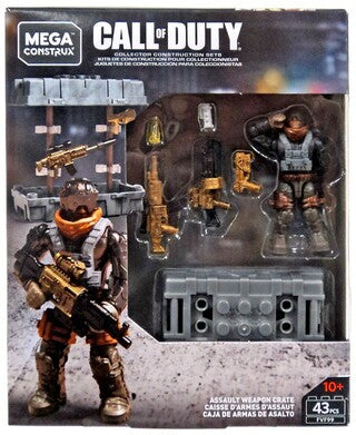 Mega Construx - Call of Duty - Assault Weapon Crate (FVF99) Collector Construction Set LAST ONE!