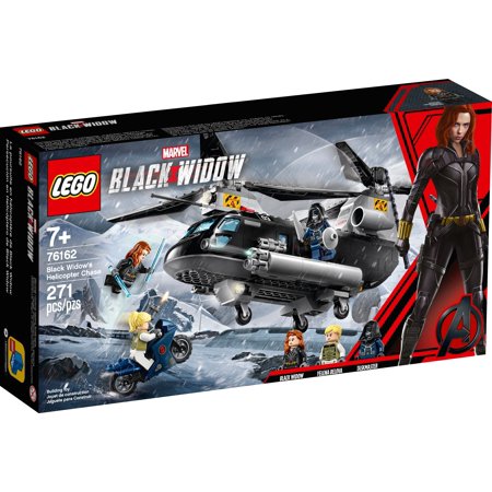 LEGO Marvel Black Widow - Black Widow\'s Helicopter Chase (76162) Building Toy LAST ONE!