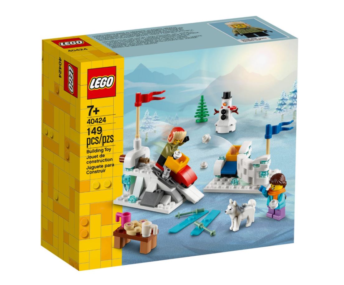 LEGO Promotional - Winter Snowball Fight (40424) Building Toy LOW STOCK