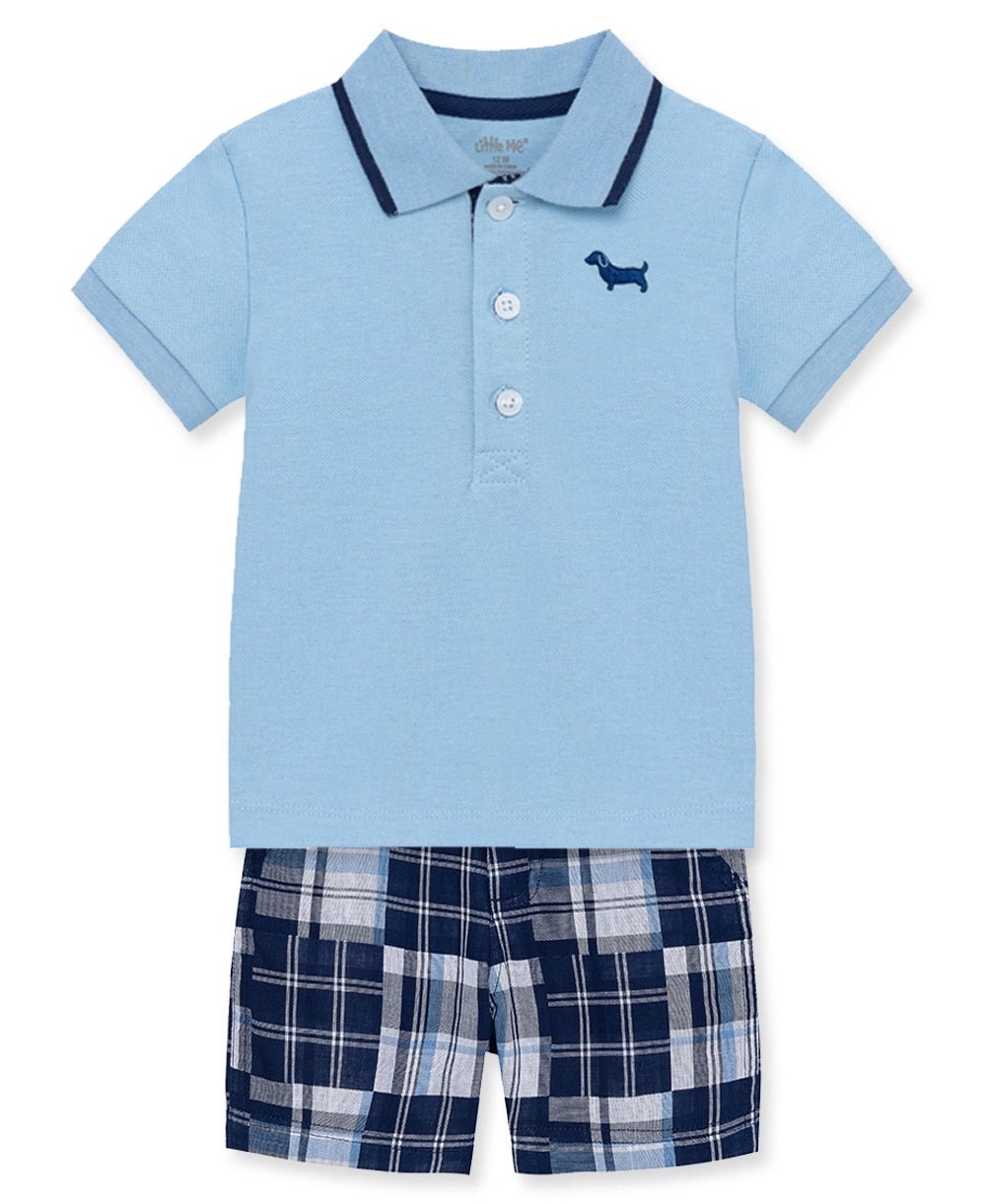 Puppy Polo Short Set