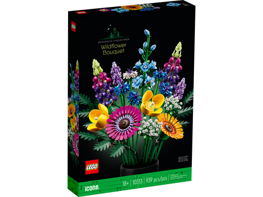 LEGO Icons - Botanical Collection - Wildflower Bouquet (10313) Building Set LOW STOCK