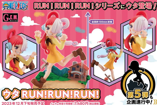 MEGAHOUSE G.E.M. SERIES ONE PIECE UTA RUN! RUN! RUN! FIGURE