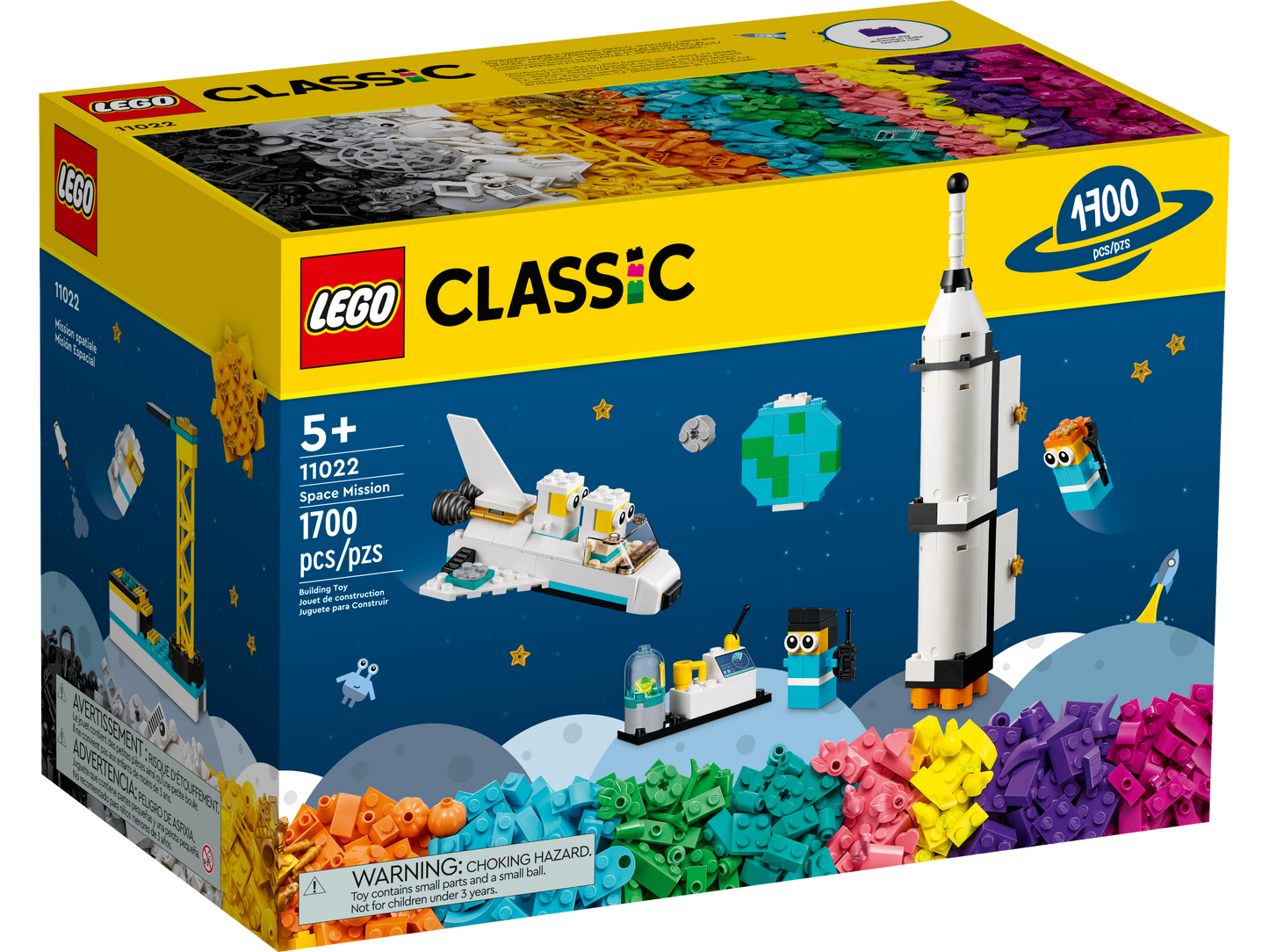 LEGO Classic - Space Mission 1700 pcs (11022) Building Toy LAST ONE!