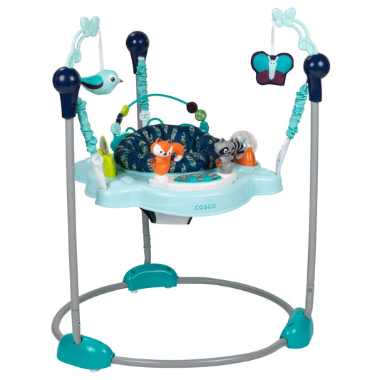 Baby Bouncer Jump, Spin & Play With Music Lights, Featherly