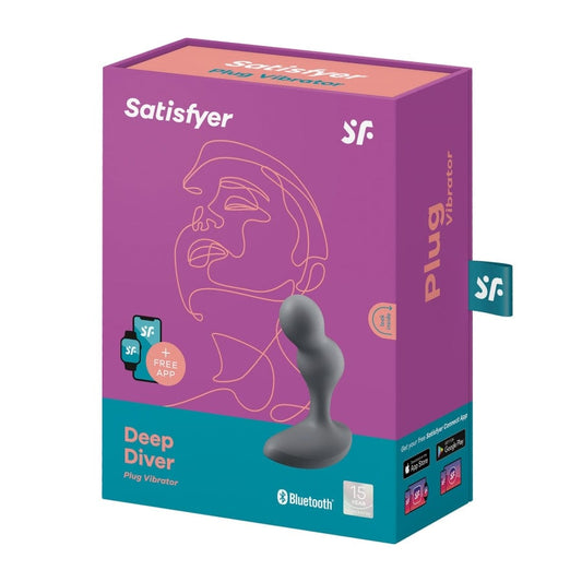 Satisfyer Deep Diver Butt Plug Vibrator