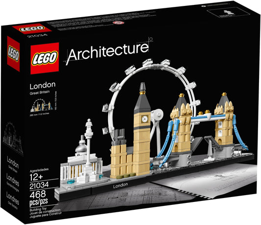 LEGO Architecture Building Set - Skyline Series - London, Great Britain (21034)