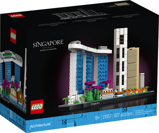 LEGO Architecture (Landmark Series) Singapore, Republic of Singapore (21057) Building Toy LOW STOCK