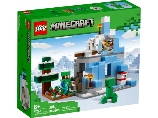 LEGO Minecraft - The Frozen Peaks Building Toy (21243)