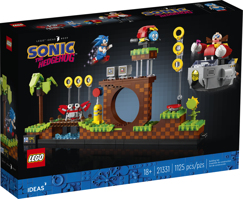 LEGO Ideas #039 (21331) Sonic The Hedgehog (Green Hill Zone) Building Toy LAST ONE!