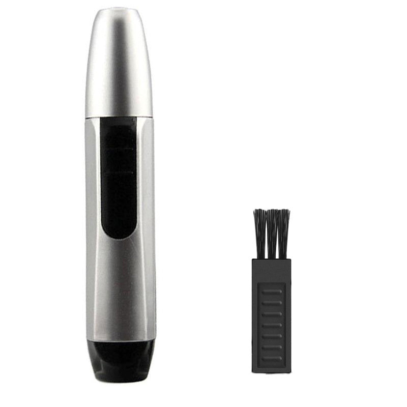 Effortlessly Remove Unwanted Hair with this Portable Electric Nose & Ear Hair Trimmer - Perfect for Men & Women!