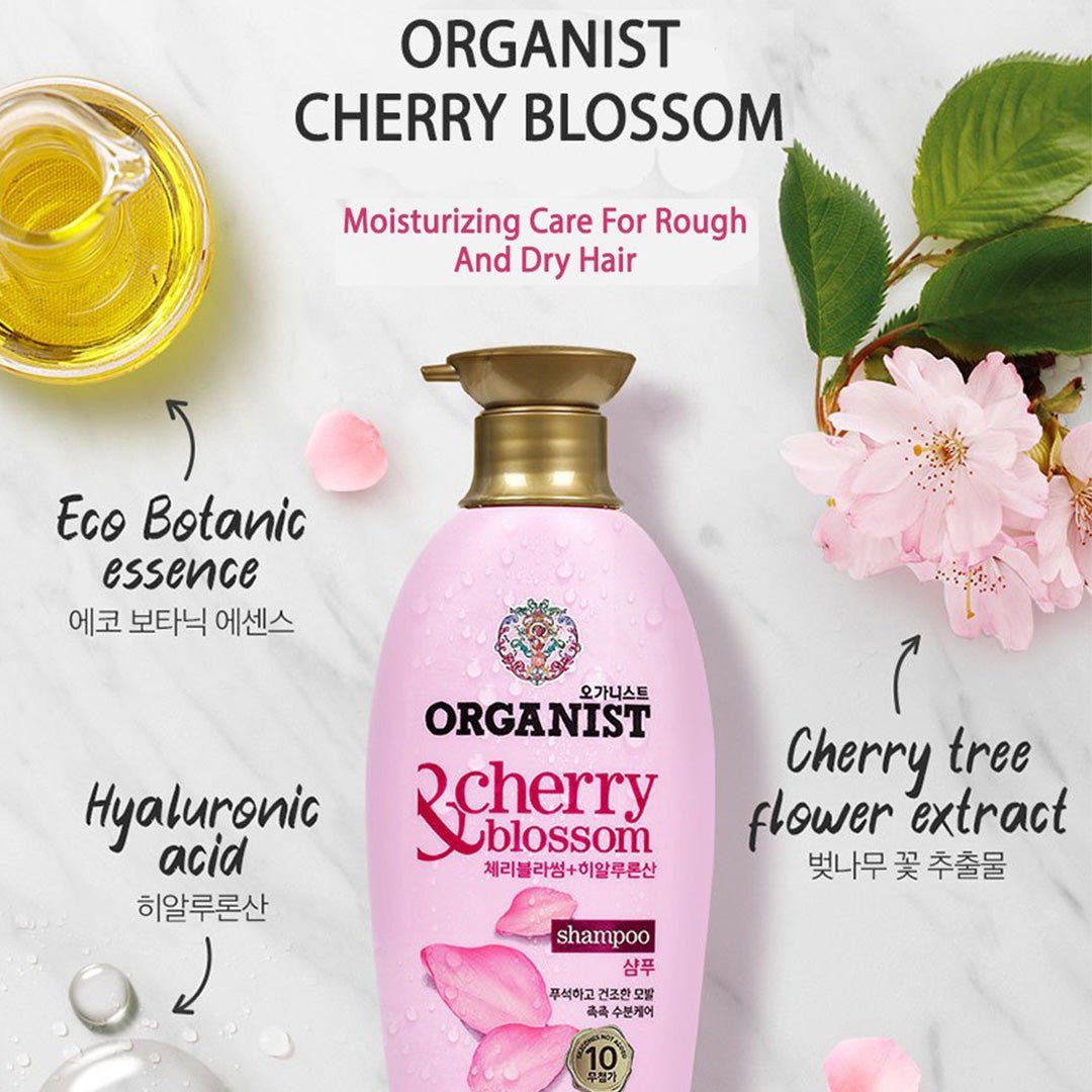 [Organist] [Bundle of 2] Natural Healing Therapy Shampoo Argan/Himalaya/Peppermint/Avocado/Cherry/Rosemary 500ml