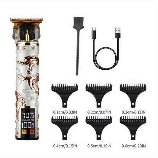 New Electric Hair Clipper T9: Professional Hair Cutting & Styling with Precision & Ease!