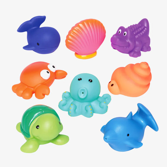 Elegant Baby Bath Squirts | Sea Party
