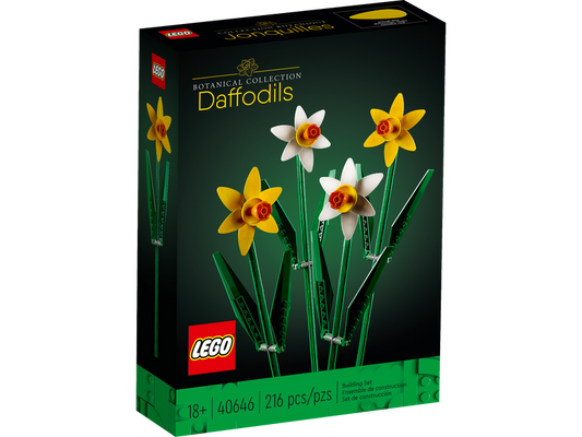 LEGO Icons - Botanical Collection - Daffodils Building Toy (40646) LOW STOCK