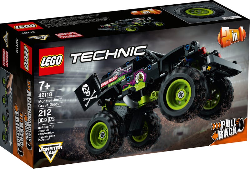 LEGO Technic Monster Jam Grave Digger Building Set (42118) LOW STOCK