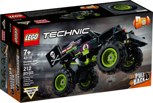 LEGO Technic Monster Jam Grave Digger Building Set (42118) LOW STOCK