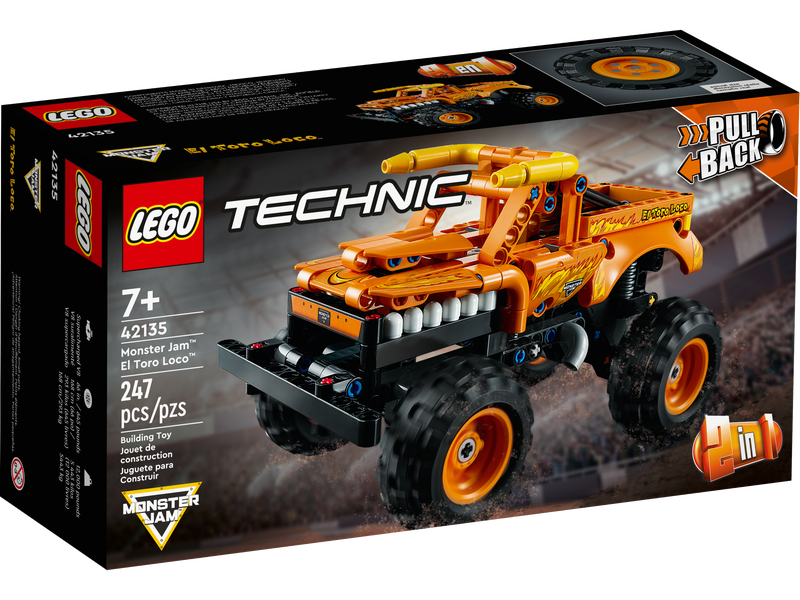 LEGO Technic (42135) Monster Jam El Toro Loco 2-in-1 Building Toy LOW STOCK