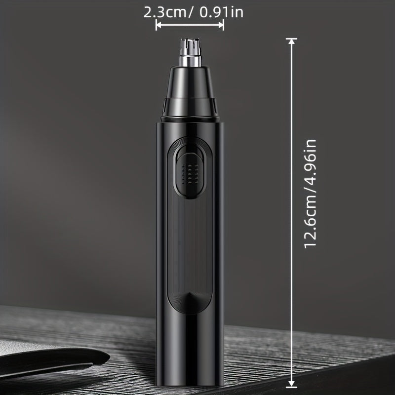Men's Ear And Nose Trimmer Is Rechargeable - USB Electric Nose Hair Trimmer Is Suitable For Women - Painless Eyebrow And Facial Hair Removal Nose Trimmer