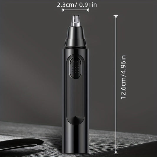 Men's Ear And Nose Trimmer Is Rechargeable - USB Electric Nose Hair Trimmer Is Suitable For Women - Painless Eyebrow And Facial Hair Removal Nose Trimmer