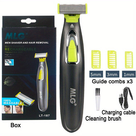 Rechargeable Electric Shaver for Men & Women - Waterproof & Full Body Shaving!