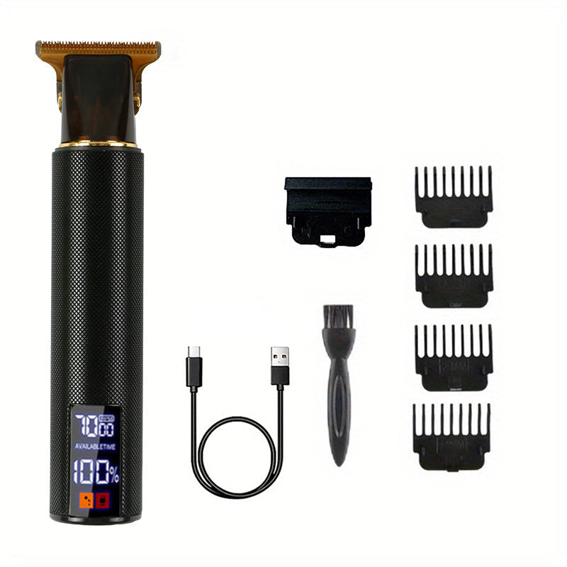 New Electric Hair Clipper T9: Professional Hair Cutting & Styling with Precision & Ease!