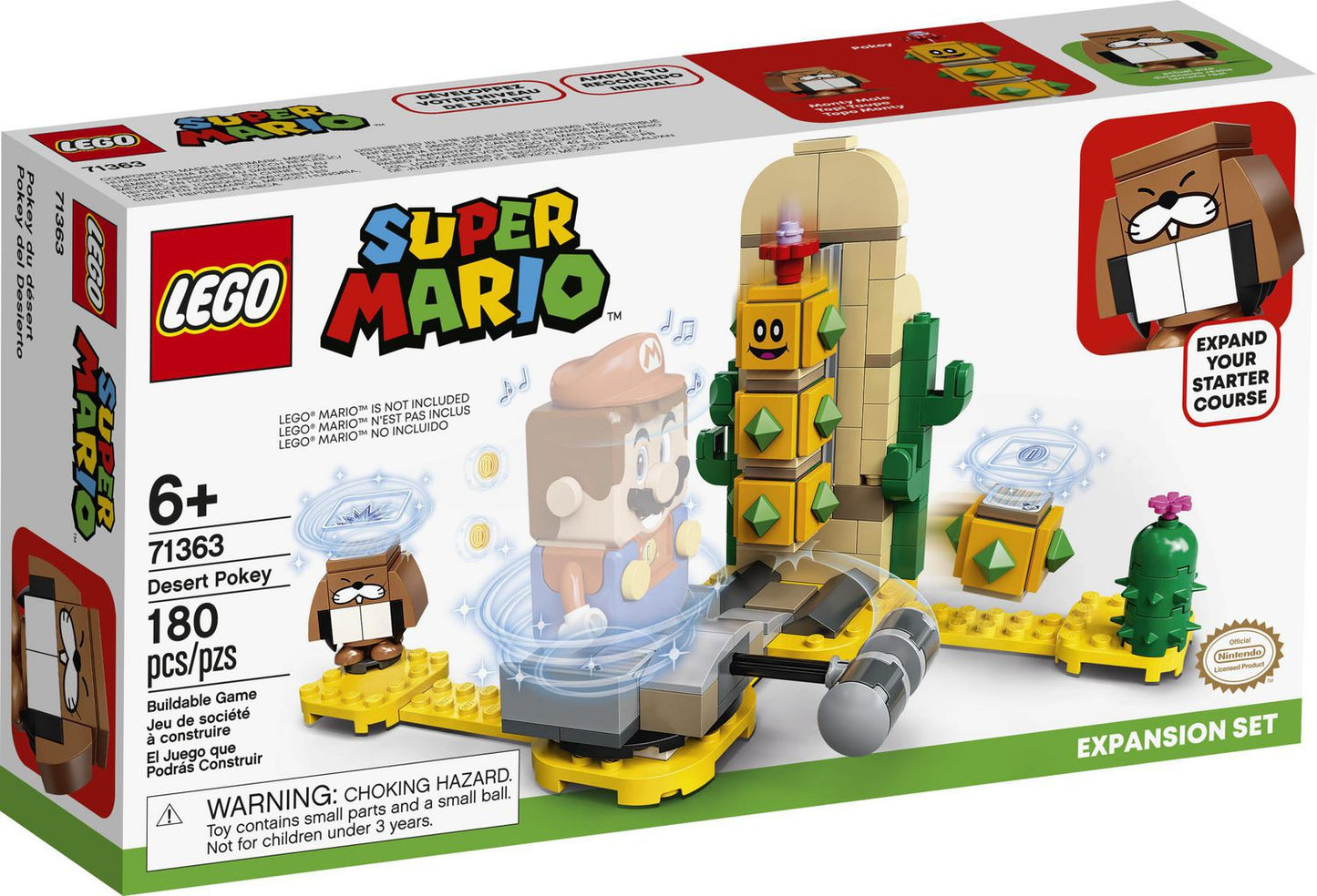 LEGO Super Mario - Desert Pokey Expansion Set (71363) Buildable Game LAST ONE!