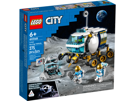 LEGO City - Space Series - Lunar Roving Vehicle Building Toy (60348) LOW STOCK