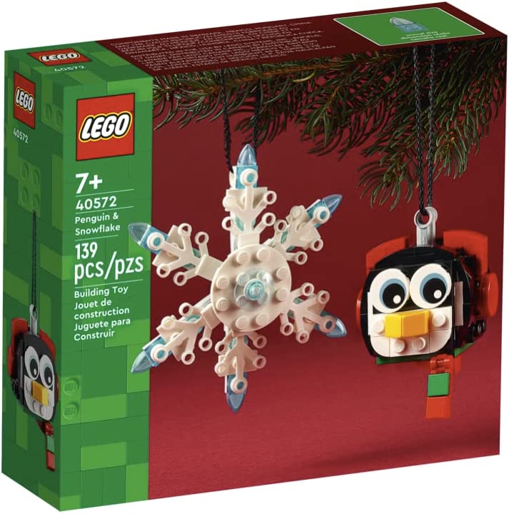 LEGO Exclusives - Holiday Series - Penguin & Snowflake Building Toy (40572) LOW STOCK