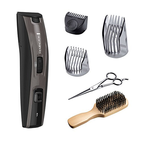 Remington MB4045B The Beardsman Beard Boss Full Beard Kit, Platinum - Cordless, 120min runtime, 3 length combs (full, tough, under control), Precision Trimmer, 18 Length Settings,