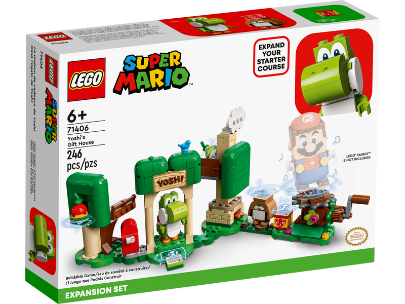 LEGO Super Mario Yoshi\'s Gift House Expansion Set (71406) Buildable Game LAST ONE!