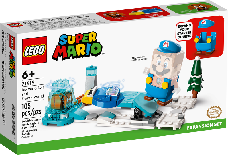 LEGO Super Mario - Ice Mario Suit and Frozen World Expansion Set Buildable Game (71415) LOW STOCK