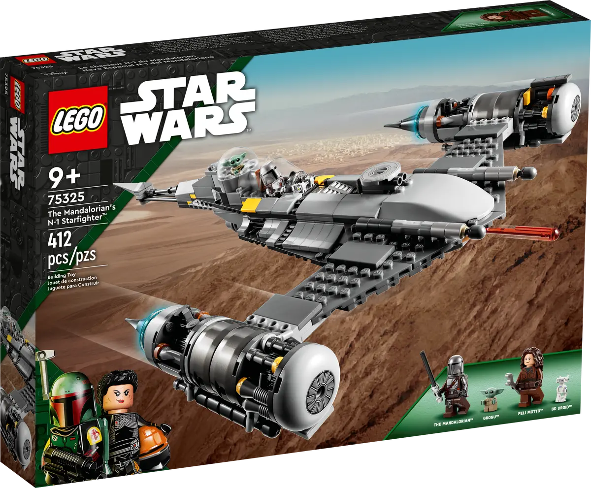 LEGO Star Wars: The Book of Boba Fett - The Mandalorian's N-1 Starfighter Building Toy (75325) LAST ONE!